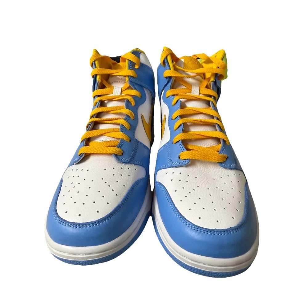 Nike By You Dunk High University Blue Gold Coast | DV2273-900 Men's Size 12